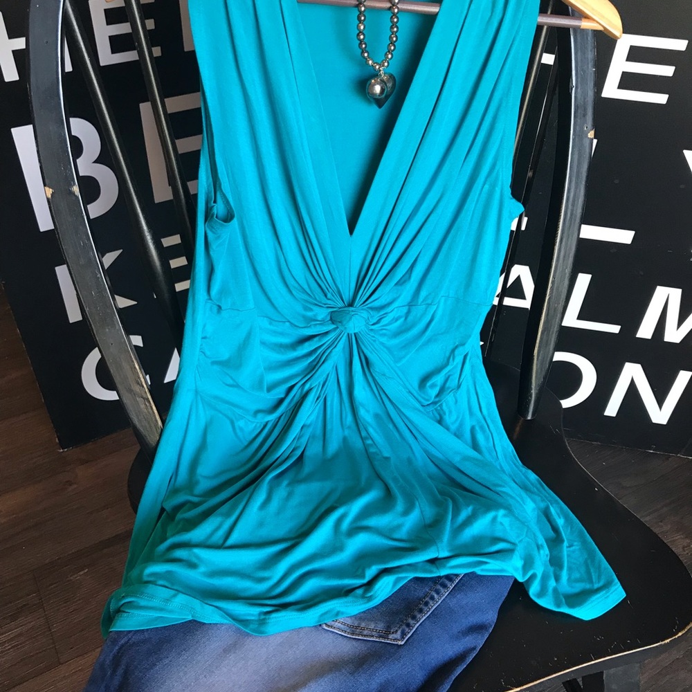 Bahama Blue (Green/Blue) Top Sz M Very Soft